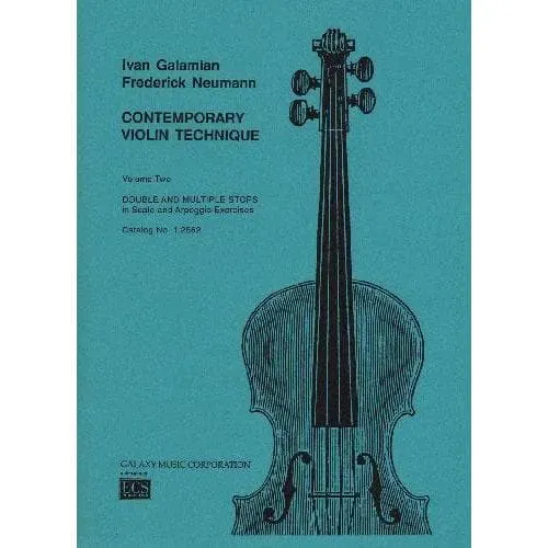 Galamian Contemporary Violin Technique 2 Violinenoten Doppelgriffe