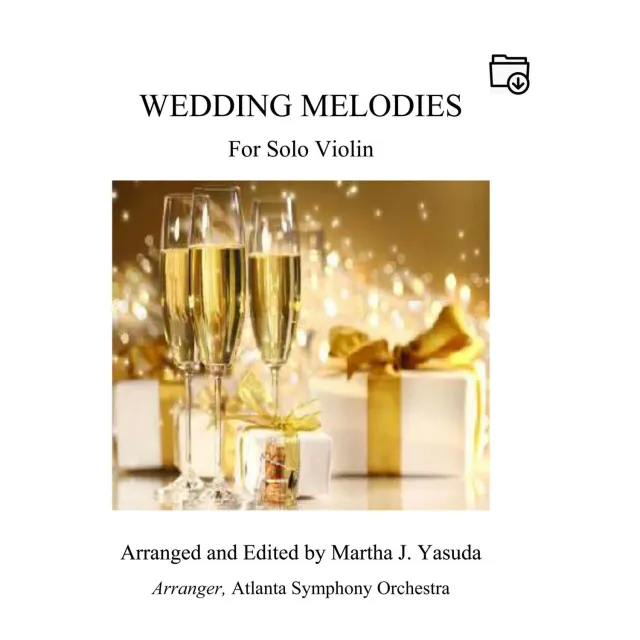 Yasuda Wedding Melodies Solo-Violine Noten-Download leicht+schwer