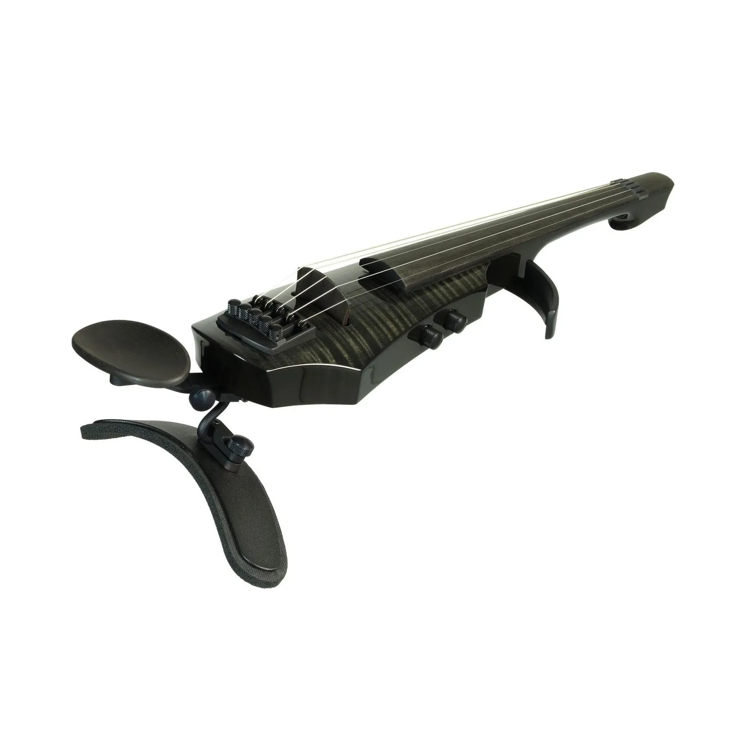 NS Design WAV5 E-Violine Schwarz Ahorn Ebony Polar-Pickup