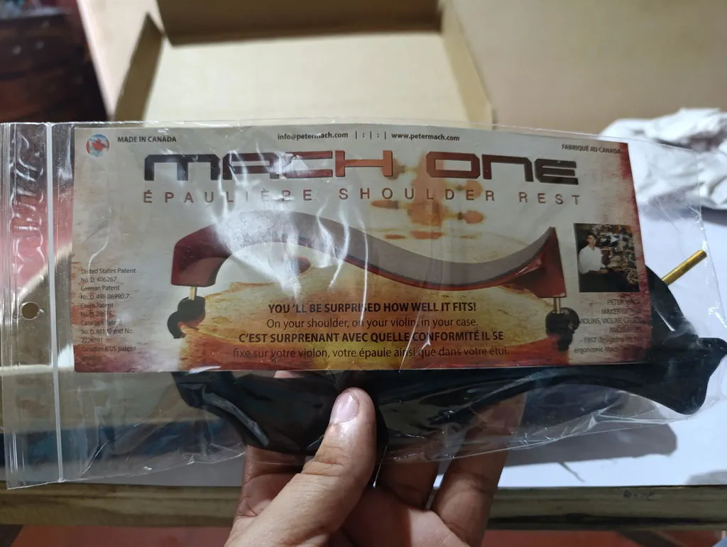 Mach One M07 Schulterstütze 3/4-4/4 Violine synthetik