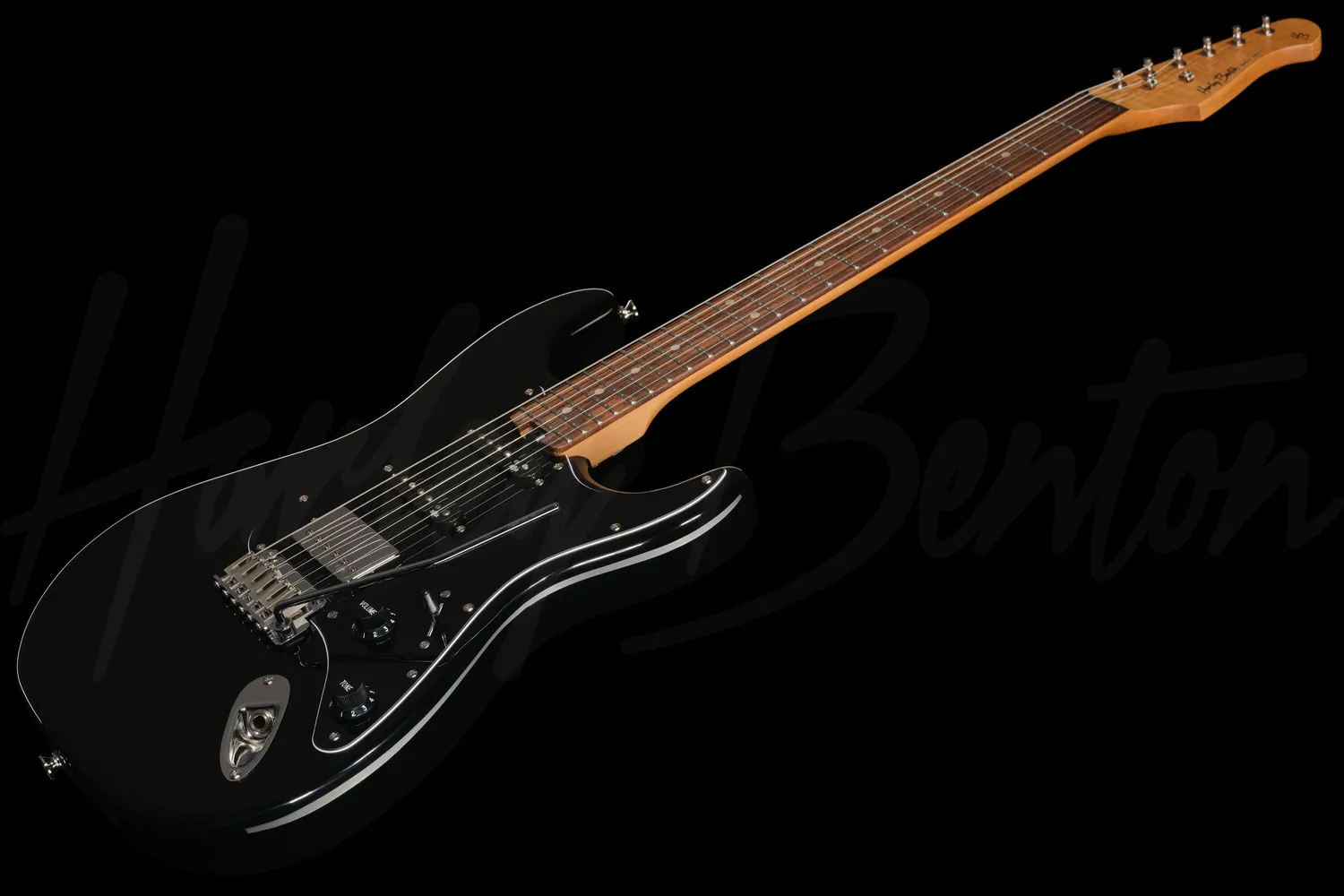Harley Benton ST-Modern HSS BK E-Gitarre Schwarz