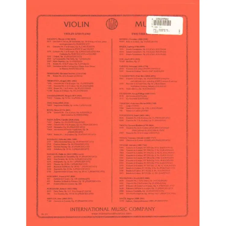 International Rode Konzert Nr. 7 a-Moll Op. 9 Noten Violine Klavier Gingold
