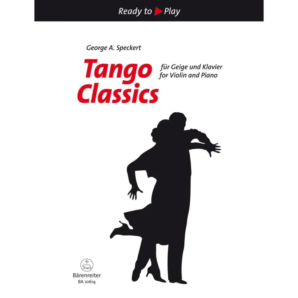 Tango Classics Noten Violine Klavier Speckert Bärenreiter
