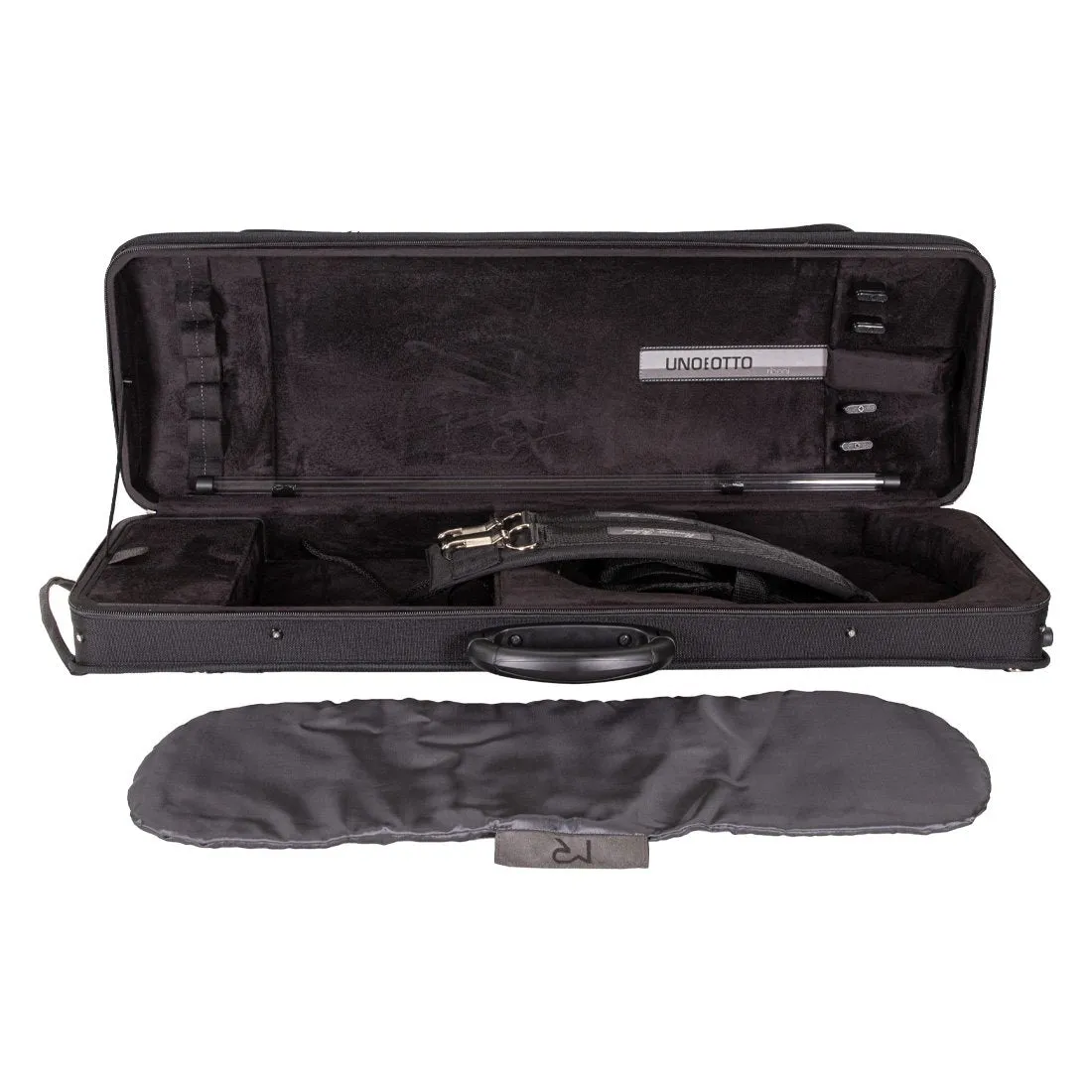 Riboni UnoeOTTO Type 2 Violinkoffer Schwarz