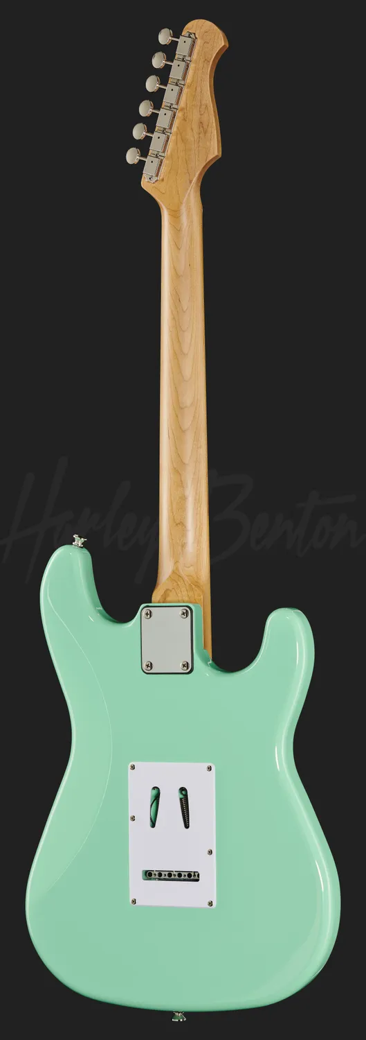 Harley Benton ST-62CC MN LH E-Gitarre Seafoam Green links