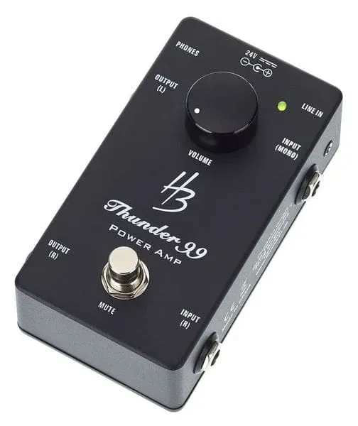 Harley Benton Custom Line Thunder 99 Endstufen-Pedal 2x50 Watt