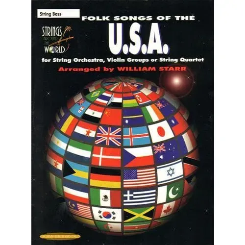 Shar Music Folk Songs USA Bassstimme Kontrabass Starr