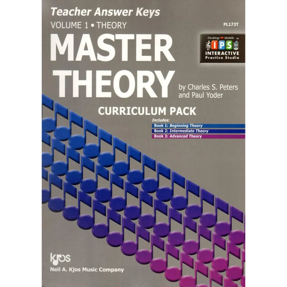 Kjos Master Theory Book 1 Lösungsheft Lehrer Peters Yoder