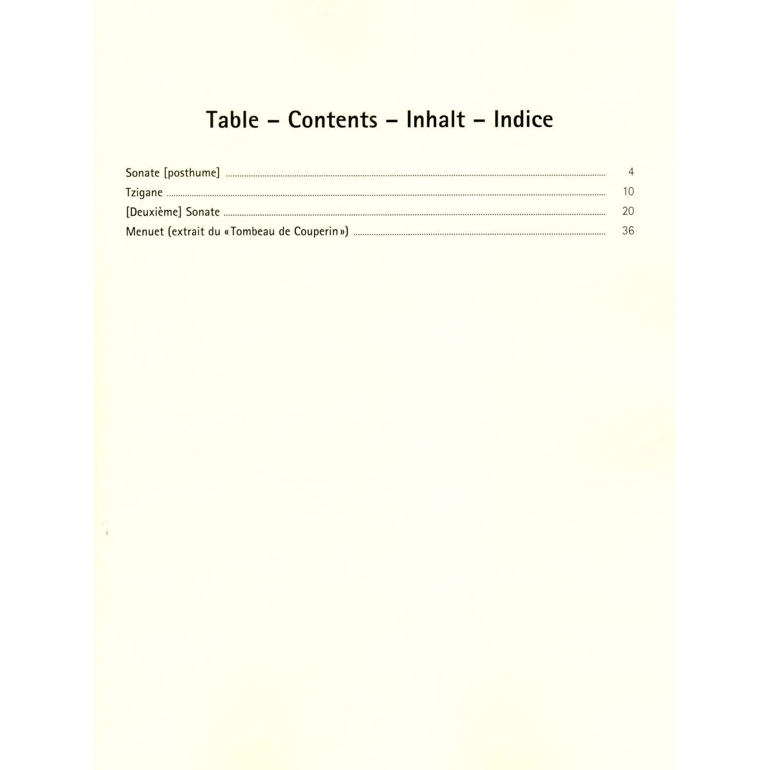 Durand Ravel Collection Vol. II Noten Violine Klavier