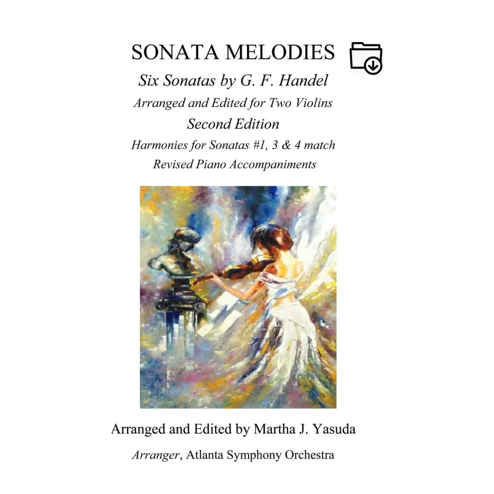 Shar Music Sonata Melodies Händel Noten Download 2 Violinen