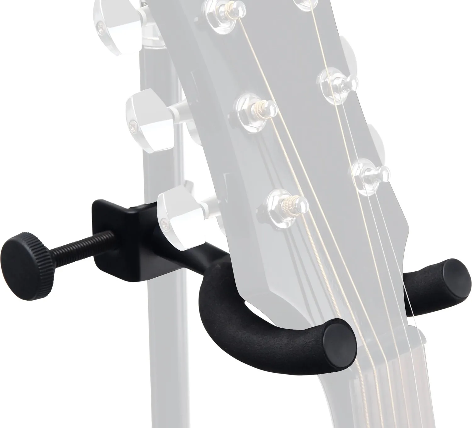 Rocktile GHMS-10 Gitarrenhalter für Mikroständer schwarz