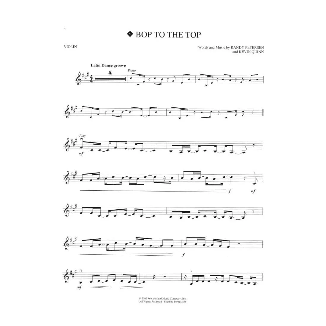 Hal Leonard High School Musical Violine Noten mit CD