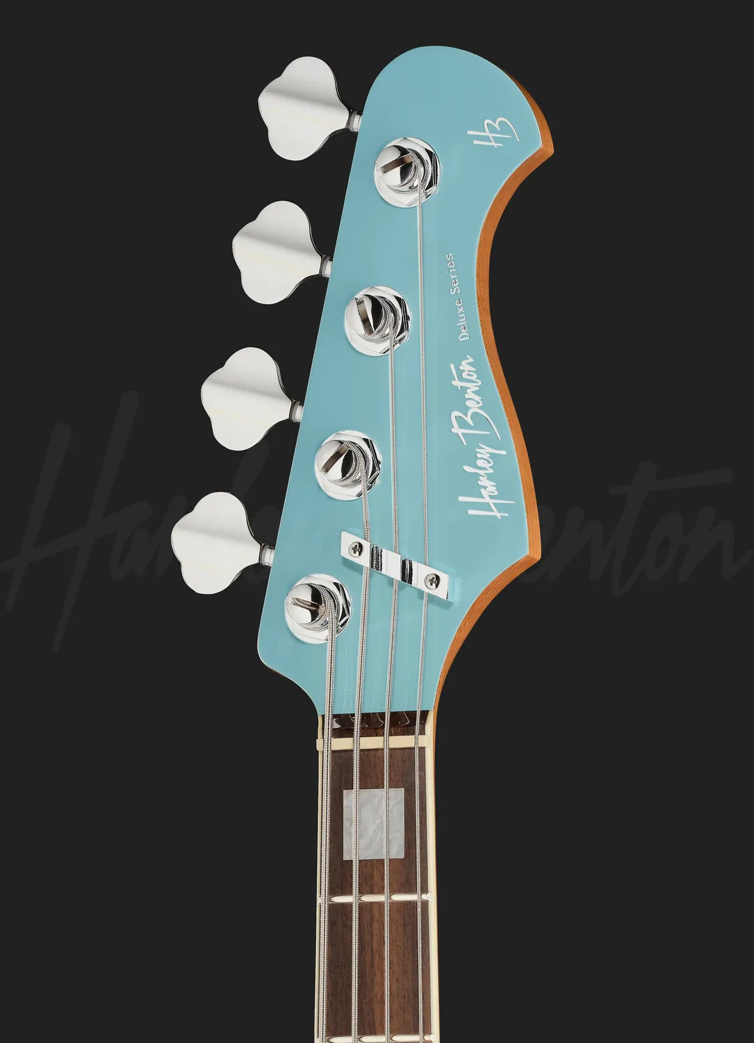 Harley Benton Pro Series MV-4PJ E-Bass Daphne Blue PJ-Tonabnehmer