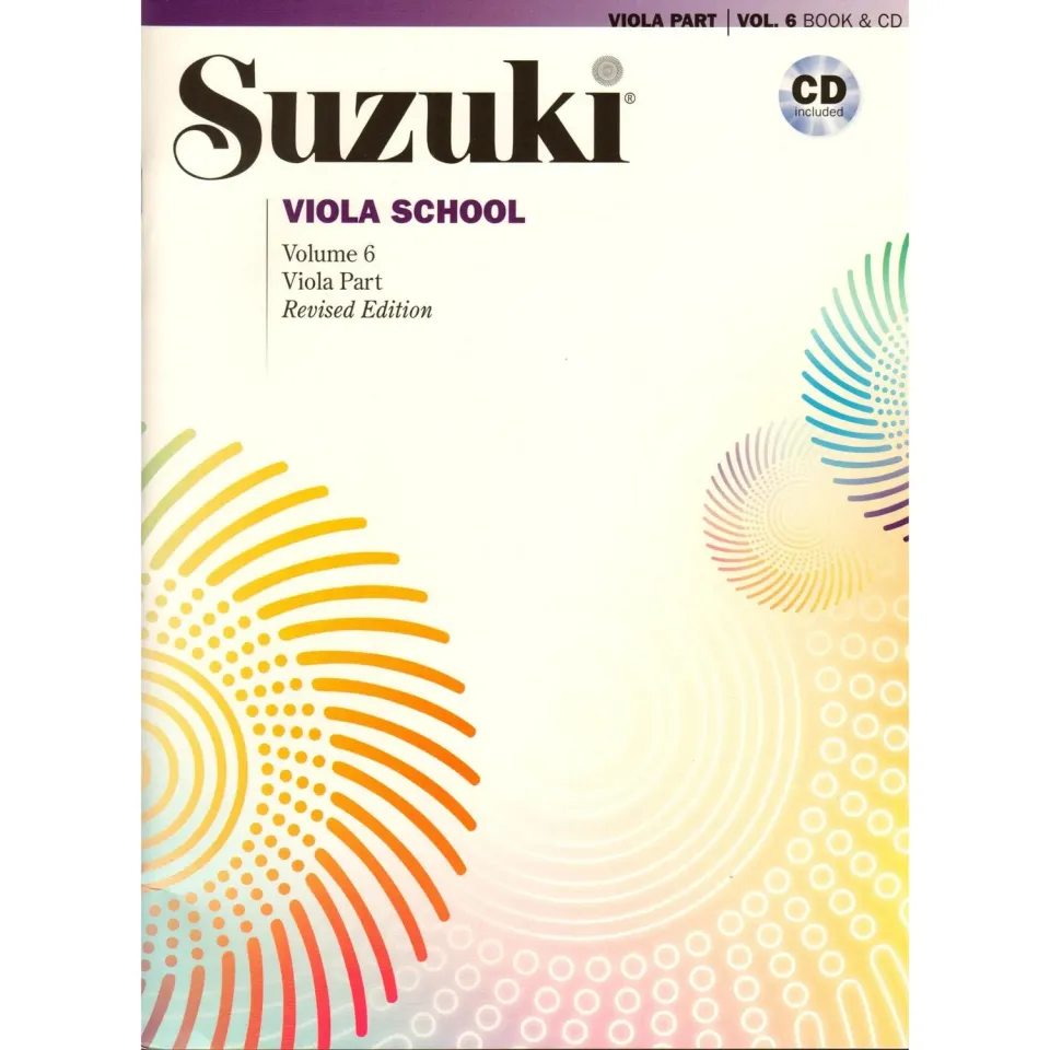 Suzuki Viola School Vol.6 Bratschenschule mit CD
