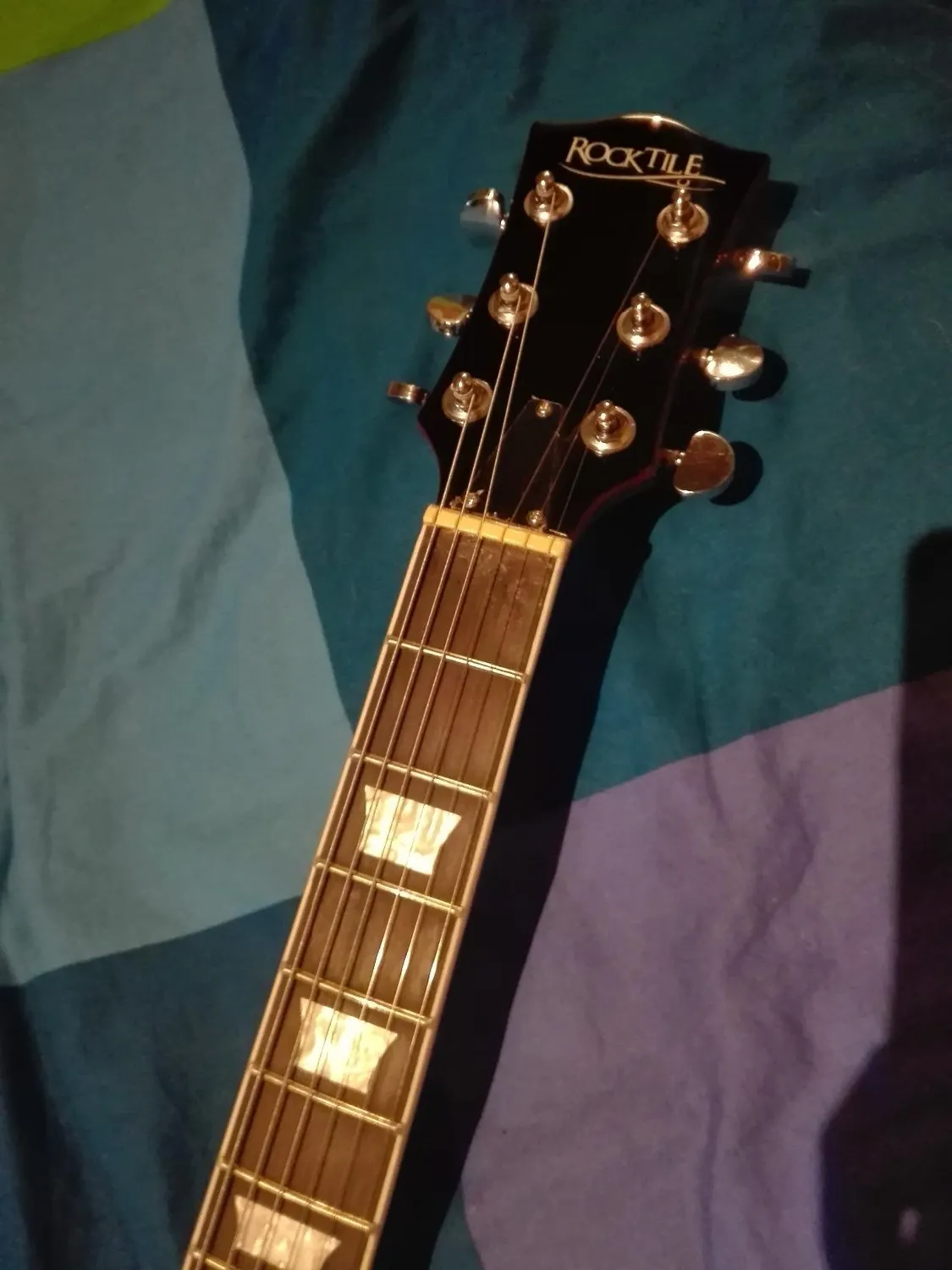 Rocktile Pro S-Red E-Gitarre Doublecut Heritage Cherry