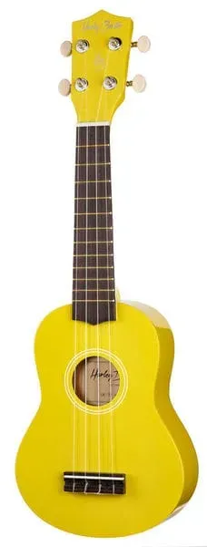 Harley Benton Standard HBUK12 Sopran-Ukulele Gelb Laminat