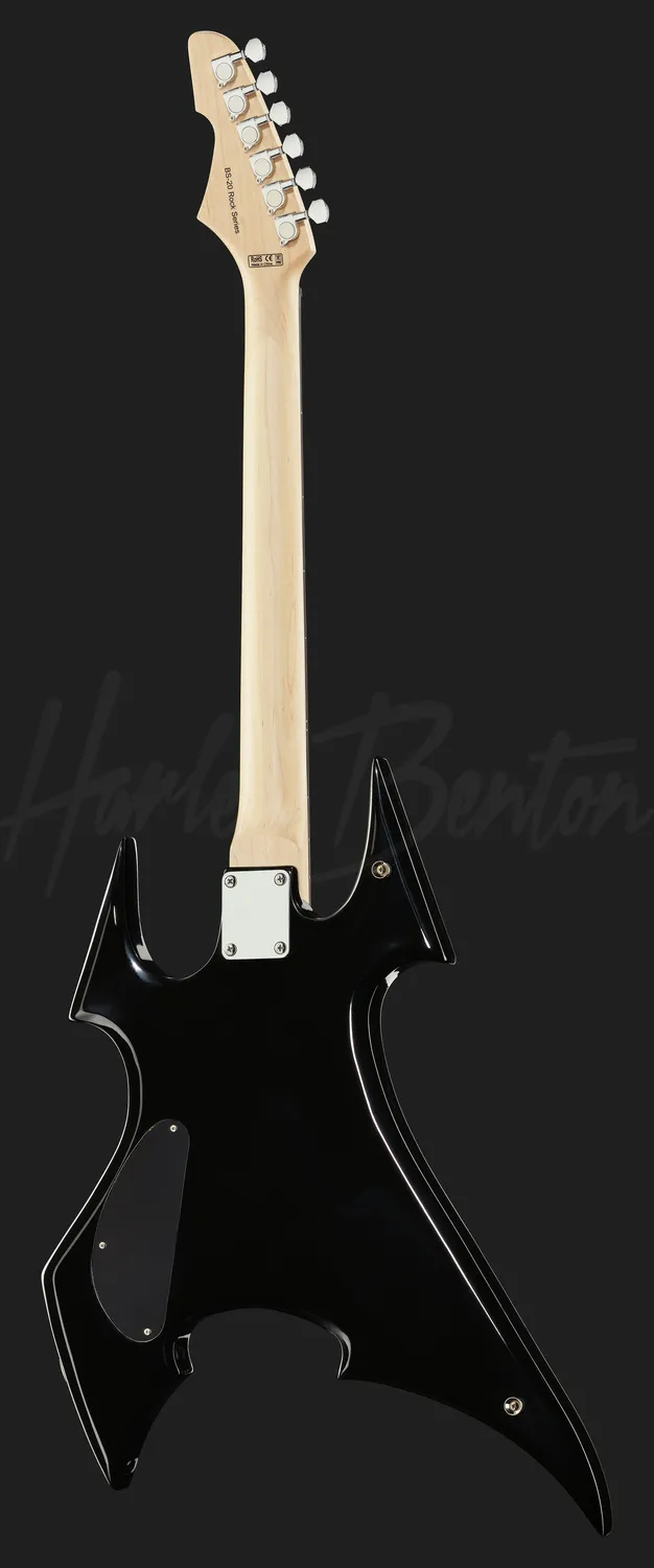 Harley Benton Student Series BS-20 E-Gitarre Schwarz