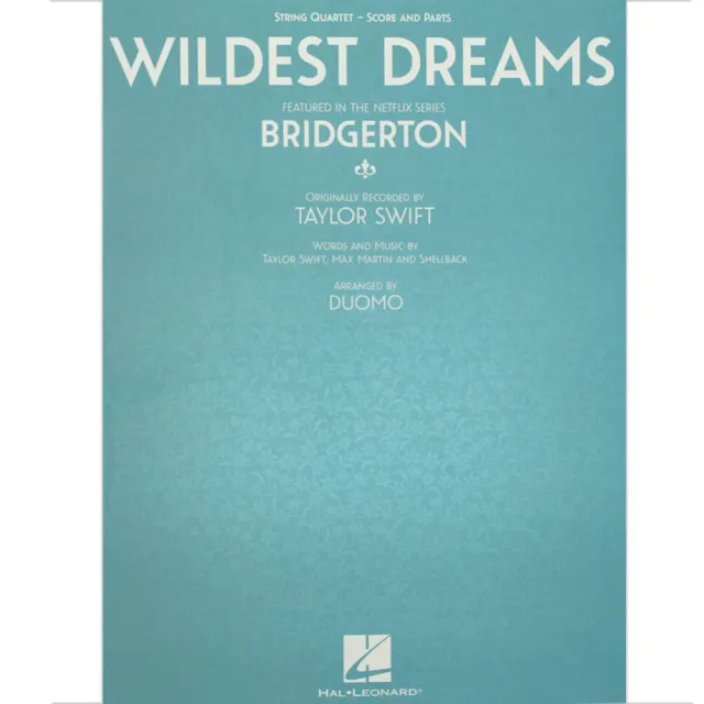 Shar Music Wildest Dreams Streichquartett Noten Set