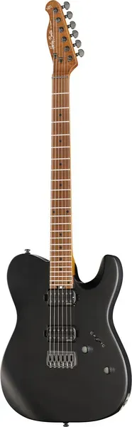 Harley Benton Fusion-T EMG HT E-Gitarre Schwarz matt