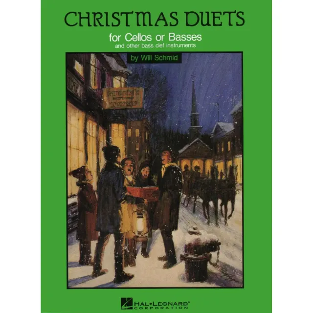 Hal Leonard Christmas Duets Cello Bass Noten Schmid