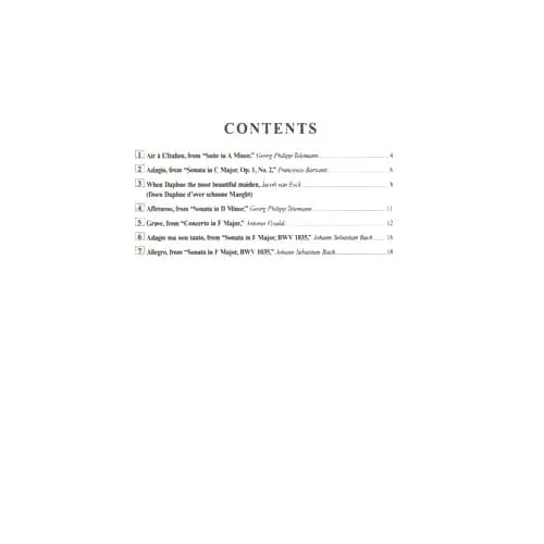 Suzuki Recorder School Vol 6 Blockflötennoten Alt Sopran