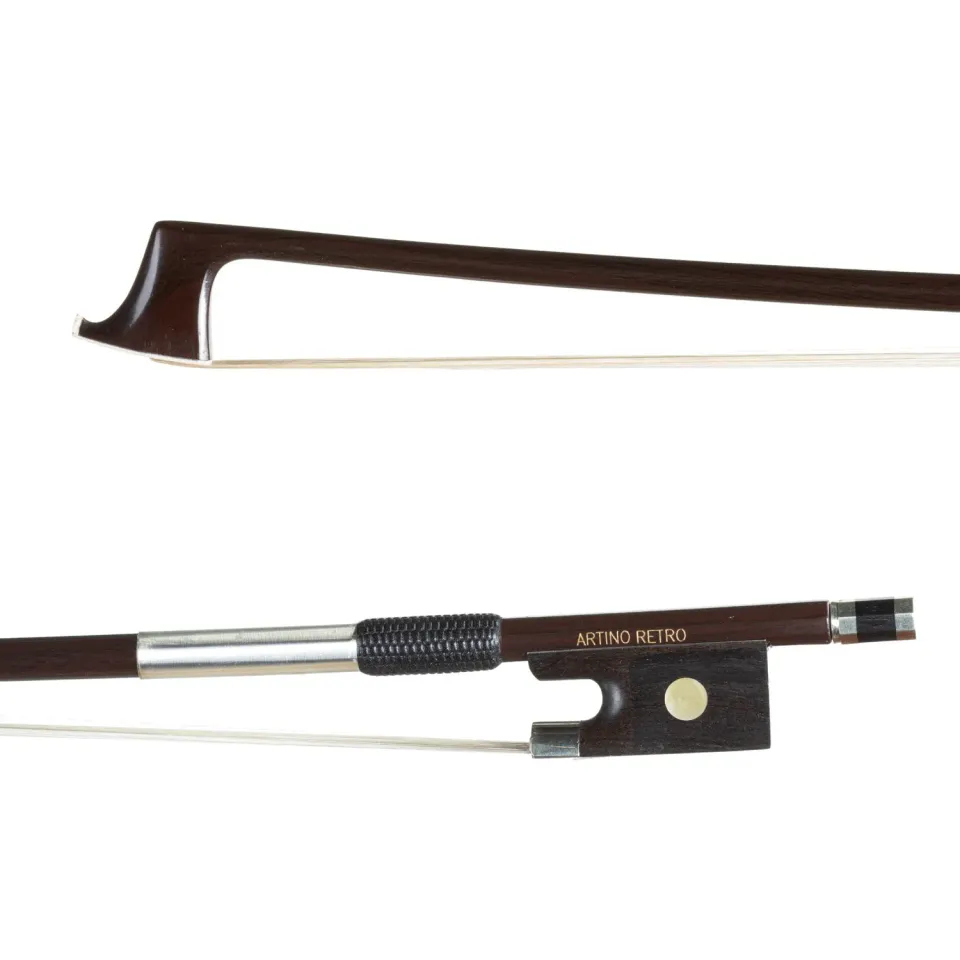 Artino Retro Nickel Violinbogen Carbon 4/4