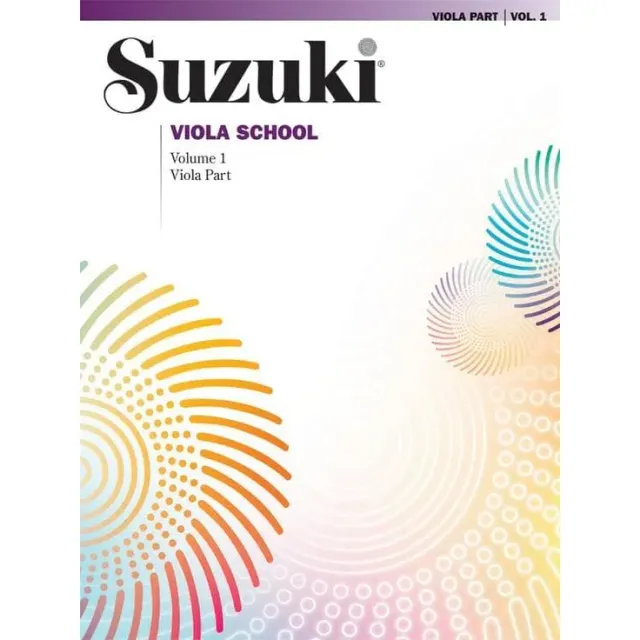 Suzuki Viola School Volume 1 Bratschennoten Heft Muttersprachen-Methode