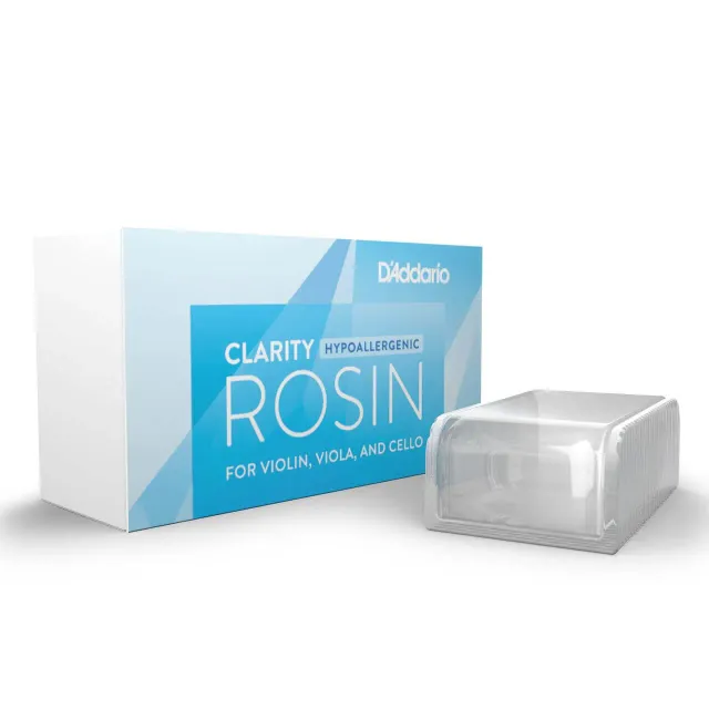 D'Addario Clarity Kolophonium Geige Bratsche Cello hypoallergen