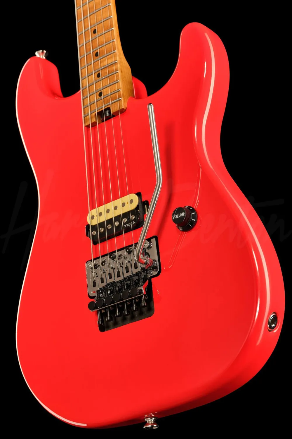 Harley Benton ST-80FR MN E-Gitarre Radiant Red 1PU