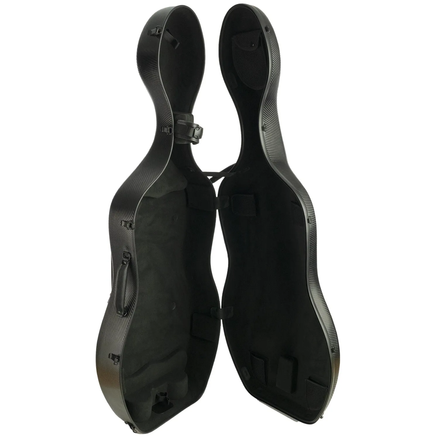 Super Light Limited Cellokoffer 4/4 Carbon Schwarz