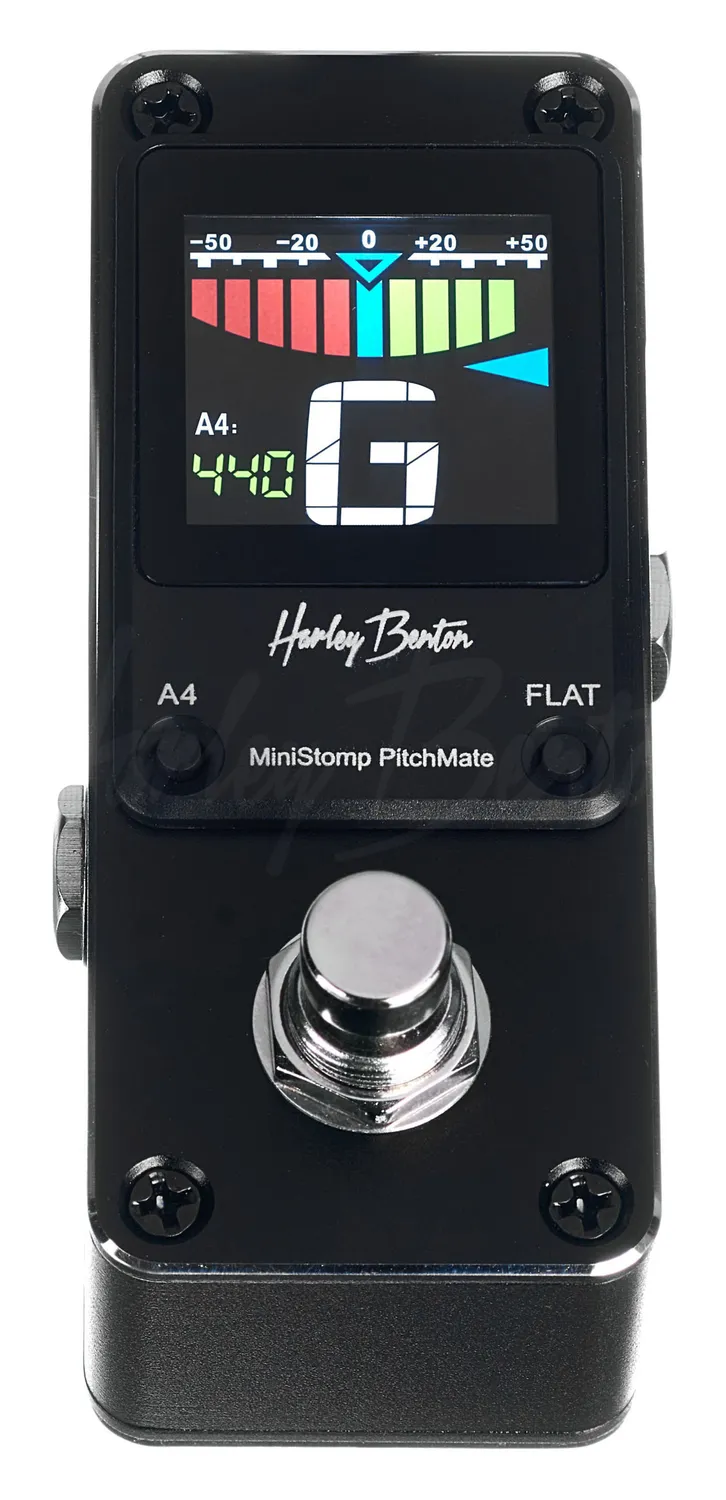 Harley Benton MiniStomp PitchMate Stimmgerät Pedal