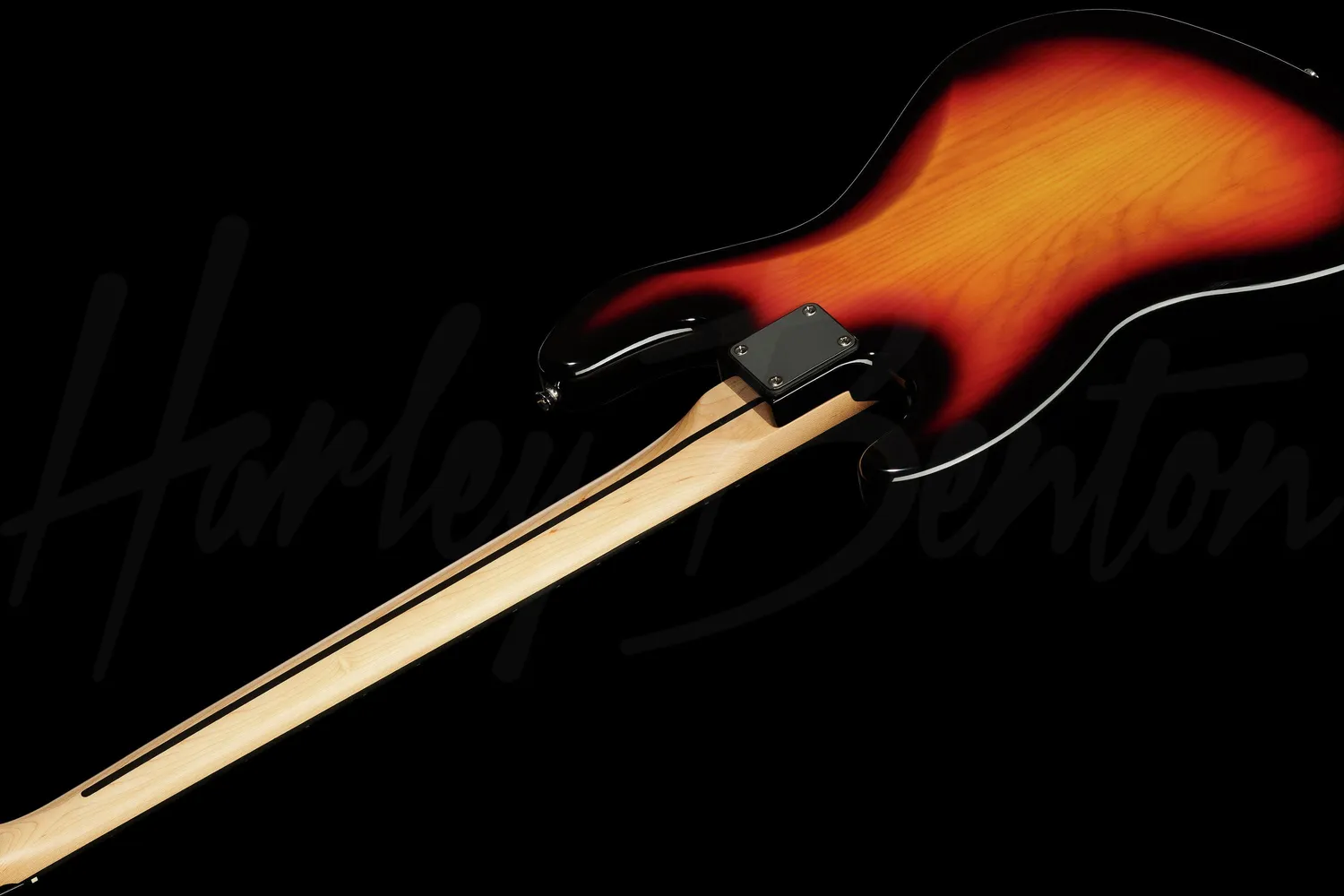 Harley Benton Vintage JB-75MN SB E-Bass Sunburst