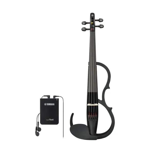 Yamaha YSV104 Silent Violin E-Violine Schwarz übungsfertig