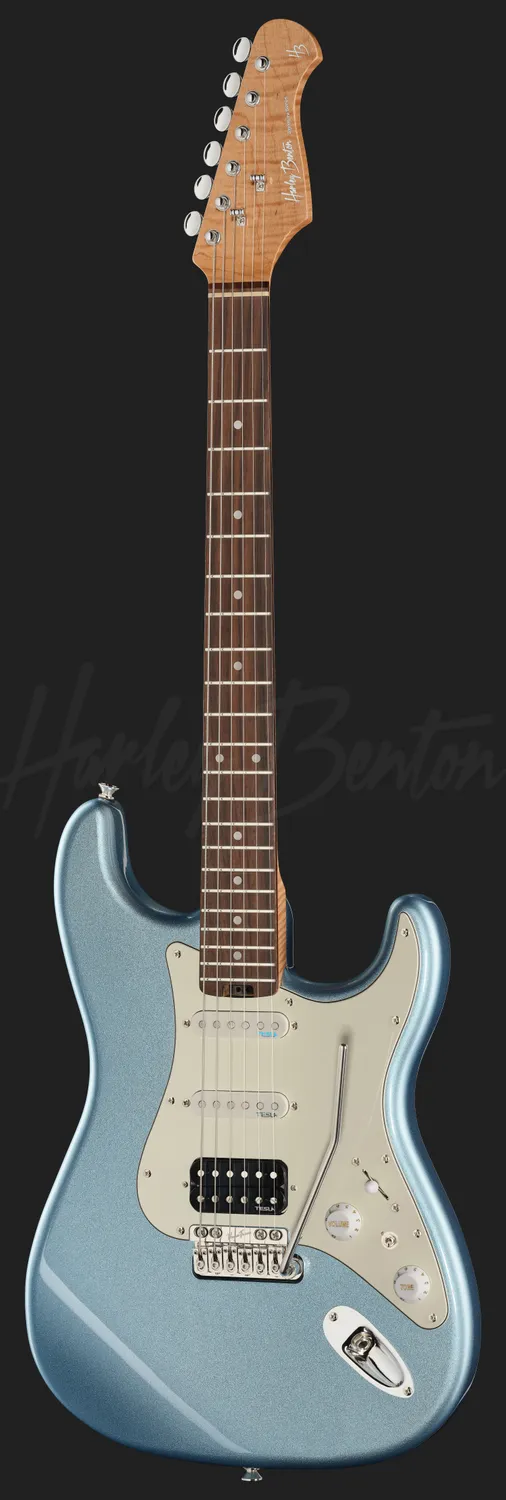 Harley Benton ST-Modern Carlos Asensio E-Gitarre IBM