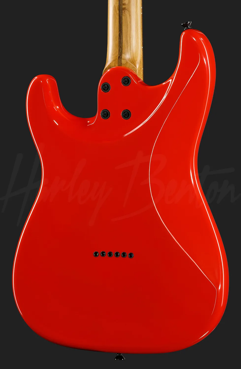 Harley Benton Rock Series ST-Modern HH RR E-Gitarre Rot Metallic
