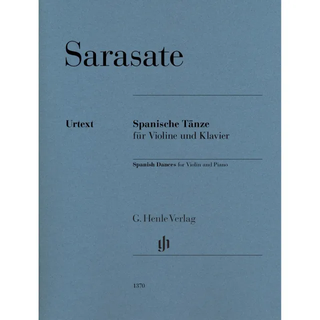 Shar Music Sarasate Spanische Tänze Op 21-23 26 Noten Henle