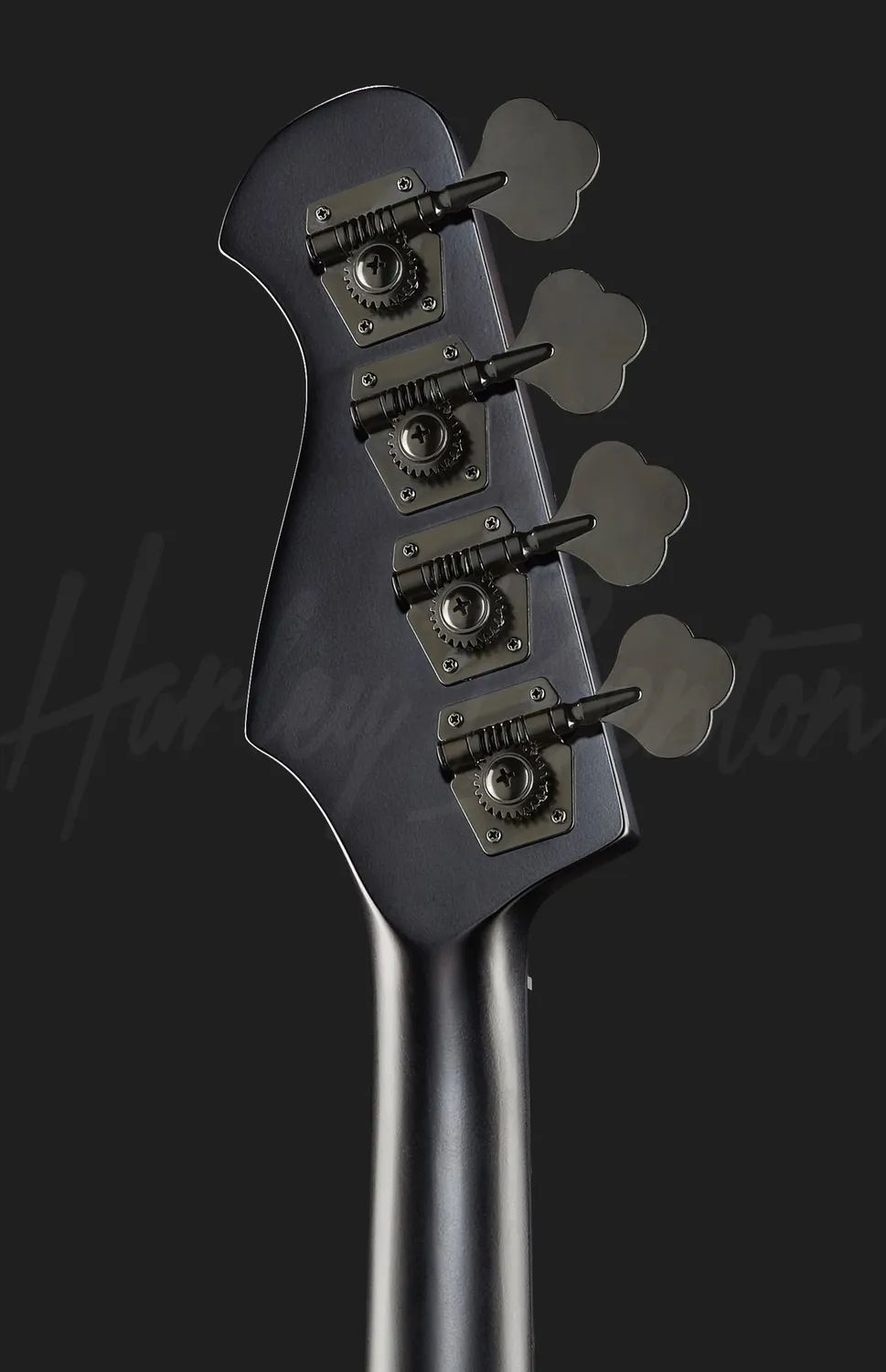 Harley Benton PB-20 SBK E-Bass Schwarz Split-Coil