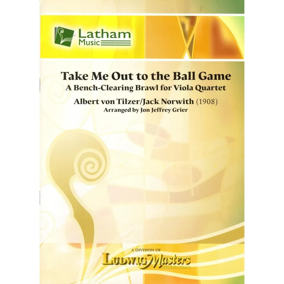 Latham Take Me Out to the Ballgame 4 Violen Noten