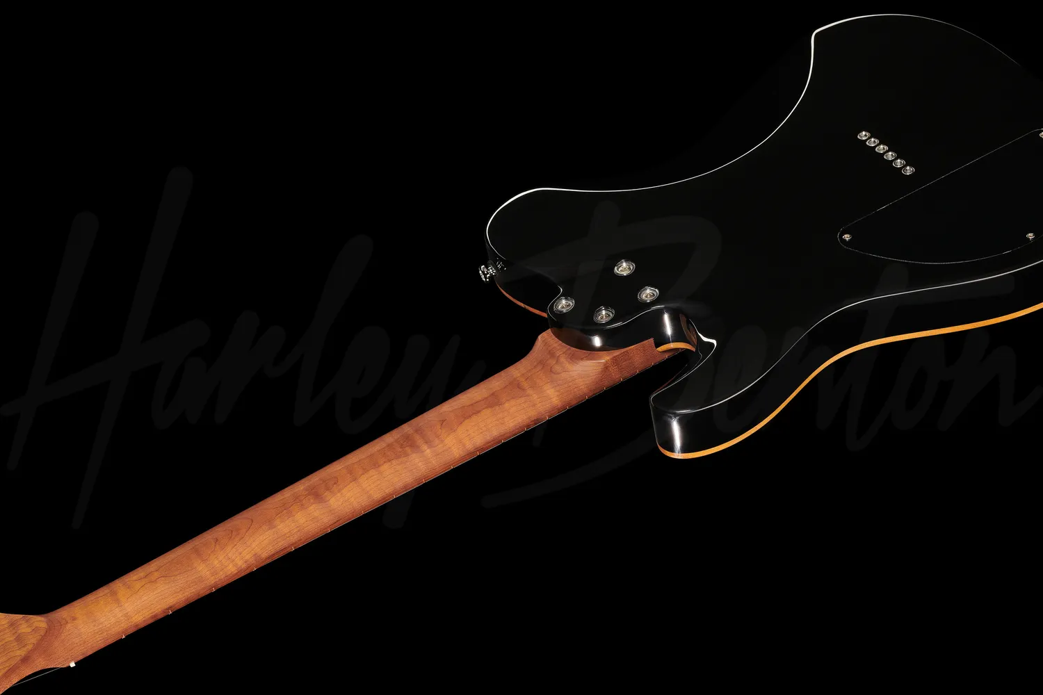 Harley Benton Fusion-T HH HT E-Gitarre Flame Blue Burst