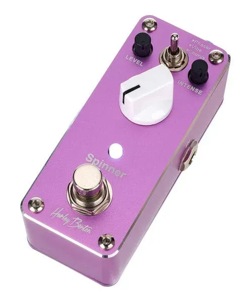 Harley Benton Standard MiniStomp Spinner Effektpedal Chorus