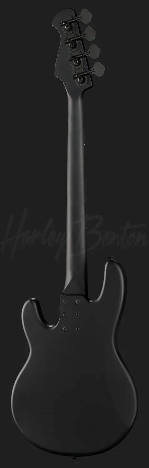 Harley Benton Pro Series MB-4 SBK E-Bass Satin Black