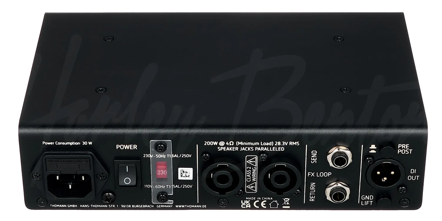 Harley Benton BLOCK-200 Basstopteil 200 Watt Class-D