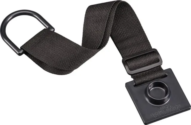 Xeros Cello Stachelhalter Schwarz rutschfest mit Gurt