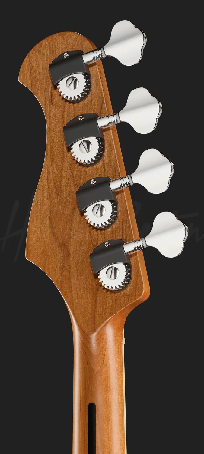 Harley Benton MV-4JB E-Bass Burgundy Mist Alnico Singlecoil