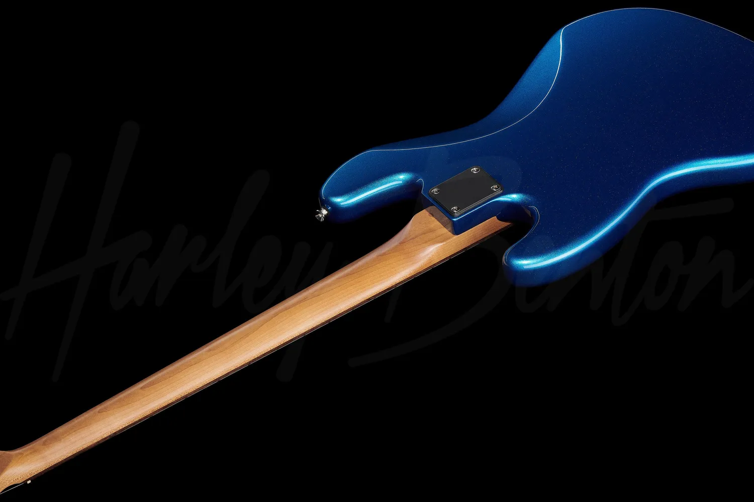 Harley Benton JB-62CC E-Bass Lake Placid Blue Alnico