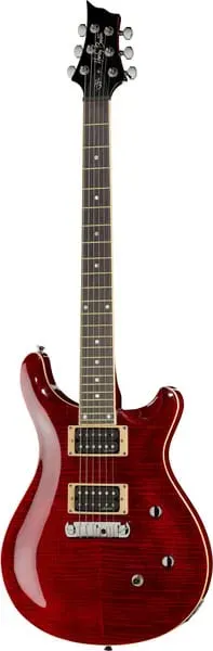 Harley Benton Deluxe CST-24 E-Gitarre Black Cherry Flame Humbucker