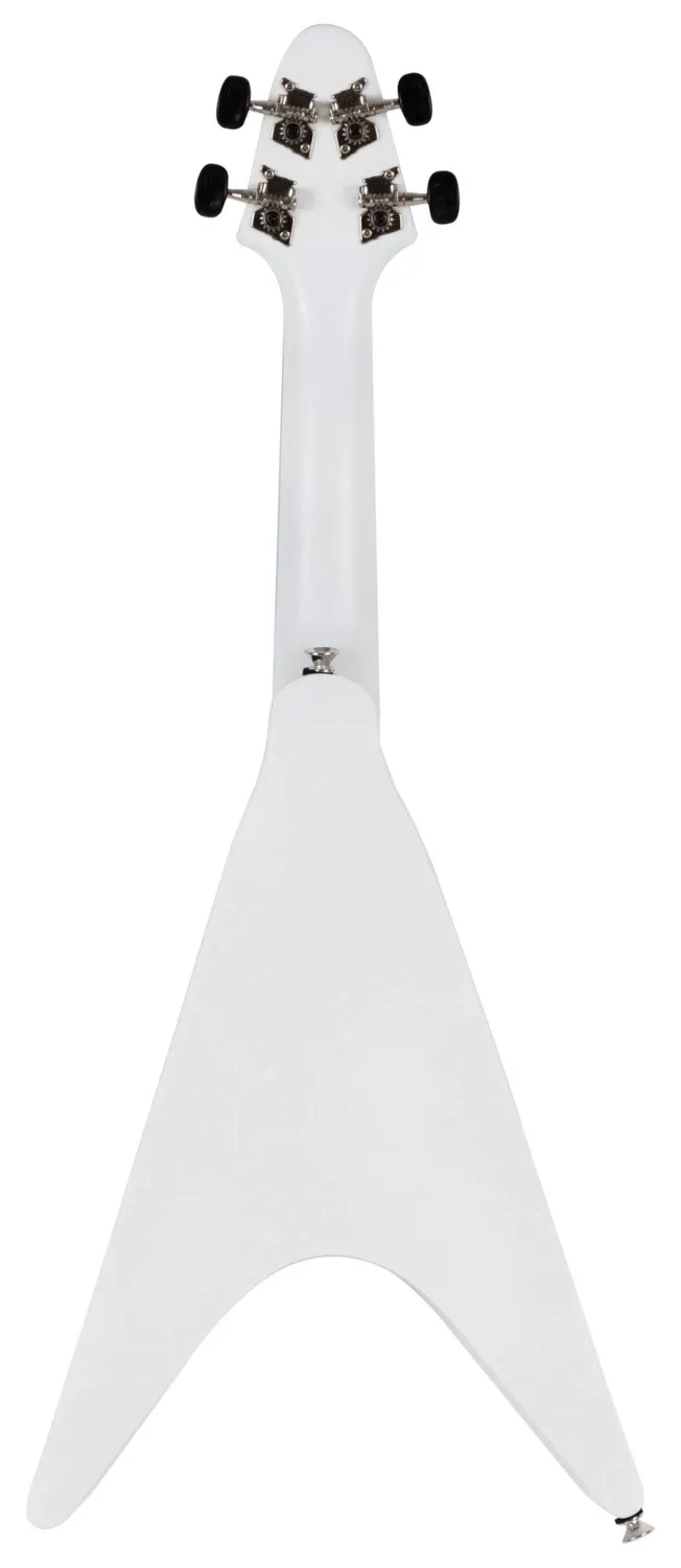 Rocktile FV-04 WH Sopran-Ukulele weiß Heavy-Design