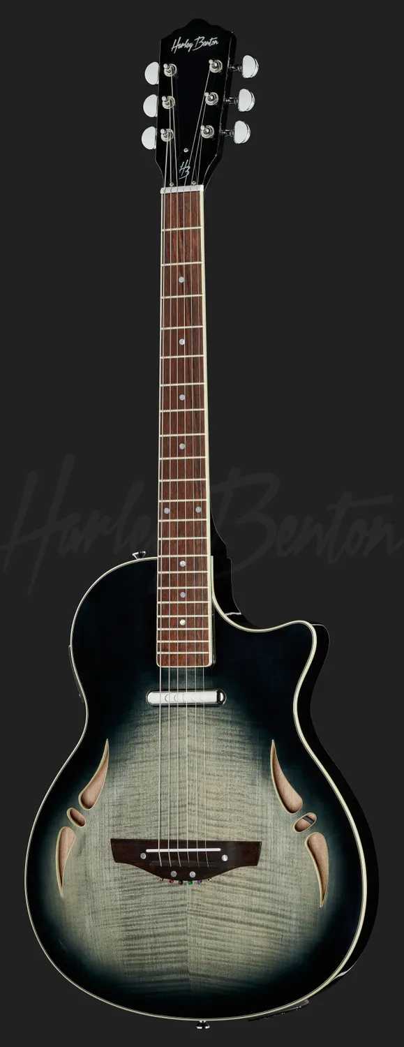 Harley Benton Delta Blues Nashville-Steel Hybridgitarre
