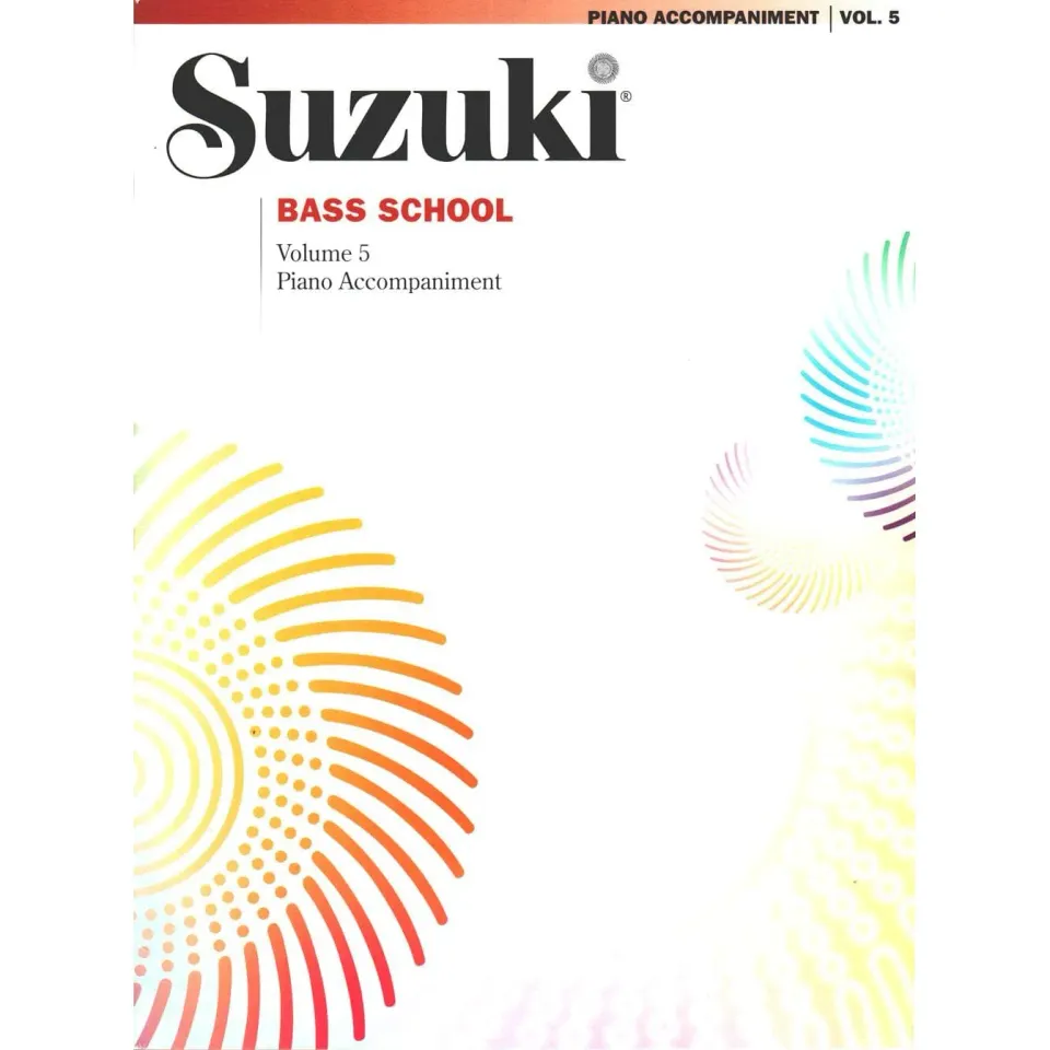 Suzuki Bass School Vol. 5 Kontrabass Klavierbegleitung