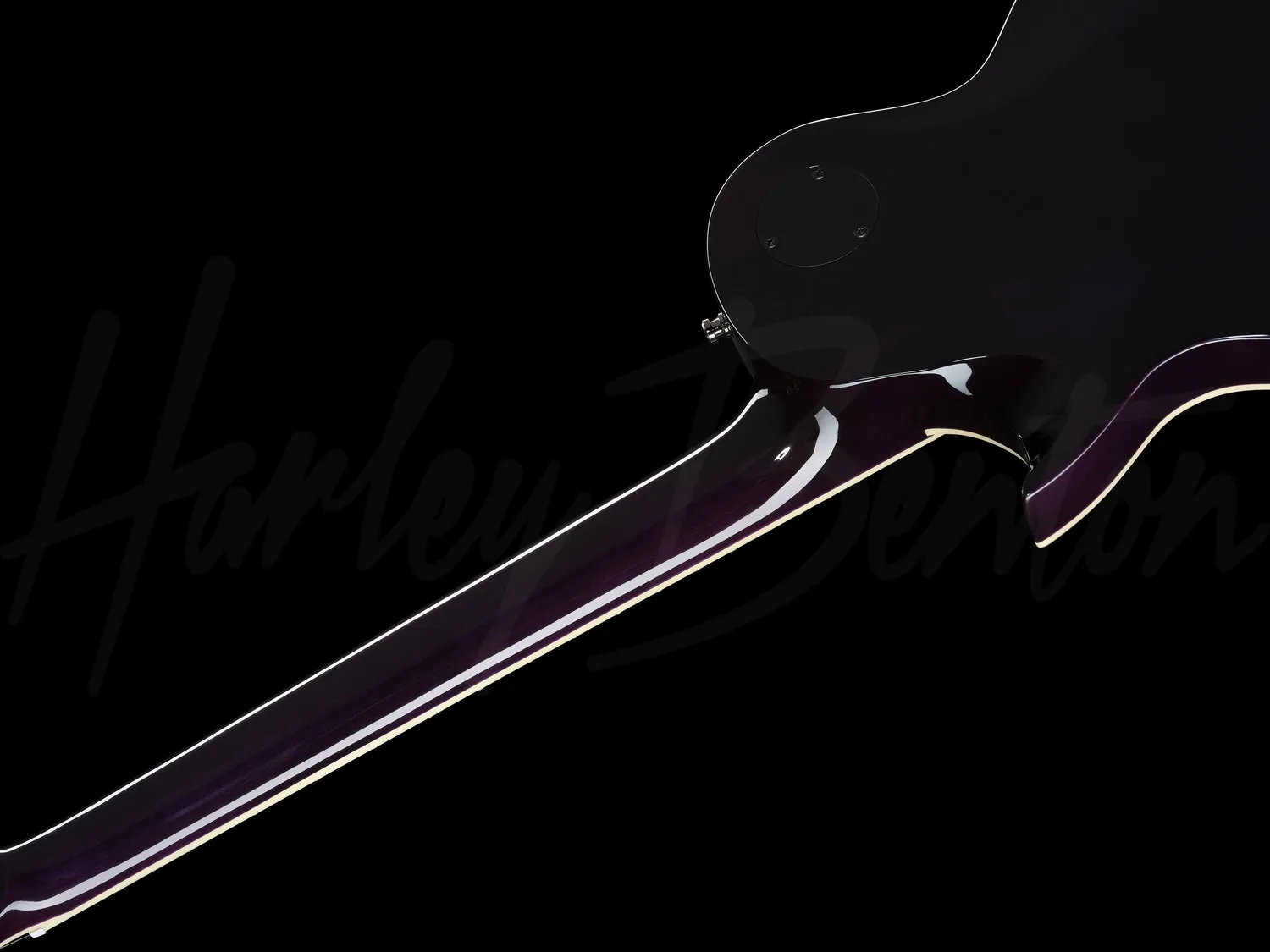 Harley Benton Vintage SC-Custom III E-Gitarre Purple Burst